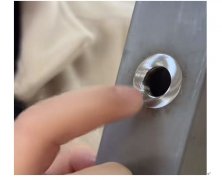 龍門數控鉆攻一體機在地暖行業的分水器 配件上的應用